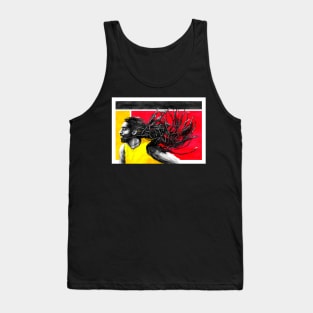 Dustin Brown German Tennis Artwork Tank Top